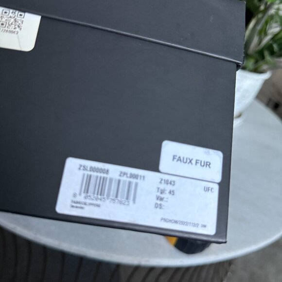 VERSACE Medusa Men's Lavender Faux Purple Slippers, sizes 43, 45 - Picture 11 of 14